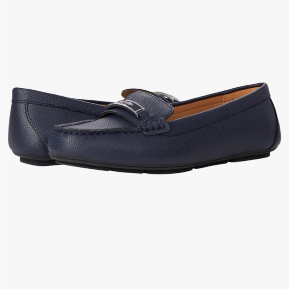 Calvin Klein Shoes - NIB Calvin Klein Navy Blue Lavonne Loafers sz 8